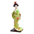 thumbnail image 2 of Ethnic Japanese Geisha Dolls Oriental Doll Decorative Traditional Statues Asian Folk for Home Store Office Desktop style C, 2 of 9