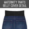 thumbnail image 3 of Super Comfy Stretch Women's Skinny Maternity Bermuda, 3 of 3