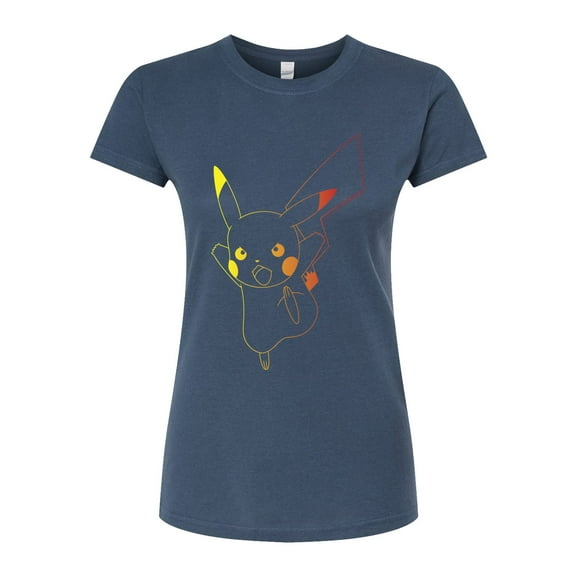 Pokémon - Pikachu - Juniors Fitted Graphic T-Shirt