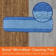 thumbnail image 3 of Bona Microfiber Pad 3-Pack Includes Dusting, Cleaning, And Deep Cleaning Pad, For Hardwood And Hard-Surface Floors, Fits Bona Family Of Mops, 3 of 3