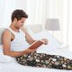 thumbnail image 5 of Fotbe Floral Insects Pantalones de Pijama para Hombre, Pantalones de Dormir, Pantalones de Casa con Cintura Ajustable y Bolsillos-3X-Large, 5 of 6