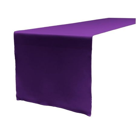 

TCpop14x108-PurpleP23 Polyester Poplin Table Runner Purple - 14 x 108 in.
