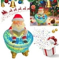 thumbnail image 5 of Santa in Bath Night Light, USB-Powered Christmas Decor, Cute Desktop Lamp for Holiday, Festive Gift for Home, Christmas & Party Decor, 5 of 8