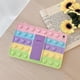 thumbnail image 3 of Pop Bubble Case for iPad Air 2/ iPad Pro 9.7", Soft Silicone Push Fidget Tablet Stand Cover with Shoulder Strap, 3 of 4
