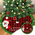 thumbnail image 1 of Ganfancp Falda Del Árbol de Navidad, Santa Claus Navidad Holiday Xmas Falda Del Árbol de Navidad para Las Decoraciones de Navidad Falda Xmas Holiday New Year Party Tree Mat Decor Indoor o Liquidación, 1 of 6
