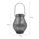 thumbnail image 4 of Colgante al aire libre Luz solar Linterna solar Metal LED Jardín decorativo, 4 of 8
