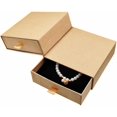 thumbnail image 1 of GymRichy 2 Pack Jewelry Gift Boxes Cardboard Jewelry Boxes, 4 x 4 x 1.4 Inch Small Gift Boxes for Jewelry Earrings Necklaces Handmade Bangles Bracelets (Craft Paper), 1 of 6