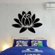 thumbnail image 4 of Adhesivo de pared de espejo 3D de loto para el hogar, sala de estar, dormitorio, oficina, pasillo, decoraciones de pared, espejo acrílico, pegatina de pared reflectante, 4 of 5