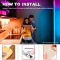 thumbnail image 3 of Tira de luces LED phopollo Bluetooth 24 V 60 m (2 x 30 m) 720 LED, 3 of 8