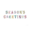 thumbnail image 2 of Kamdon Kreations 18x15 White Modern Wood Framed Museum Art Print Titled - Boho Seasons Greetings, 2 of 4