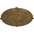 thumbnail image 3 of 39 1/2"OD x 2 1/2"P Attica Ceiling Medallion (Fits Canopies up to 3 3/4"), Hand-Painted Rubbed Bronze, 3 of 5
