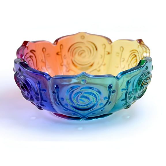 ACDANC Fruit Bowl Resin Mold | Jewelry Tray Mold Resin Molds,Silicone Tray Molds | Epoxy Resin Casting Bowl Silicone Molds for Fruit Plate,Jewelry Dish,Home Decoration,Flower Pattern