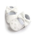 thumbnail image 3 of Babula Baby Girl Crib Shoes Bowknot Soft Sole Anti-slip Shoes 0-18M, 3 of 6