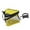 Yellow, variant on QccHieUs Fishing Bucket Live Fish Container Fish Bucket Sturdy Convenient Multifunctional Black