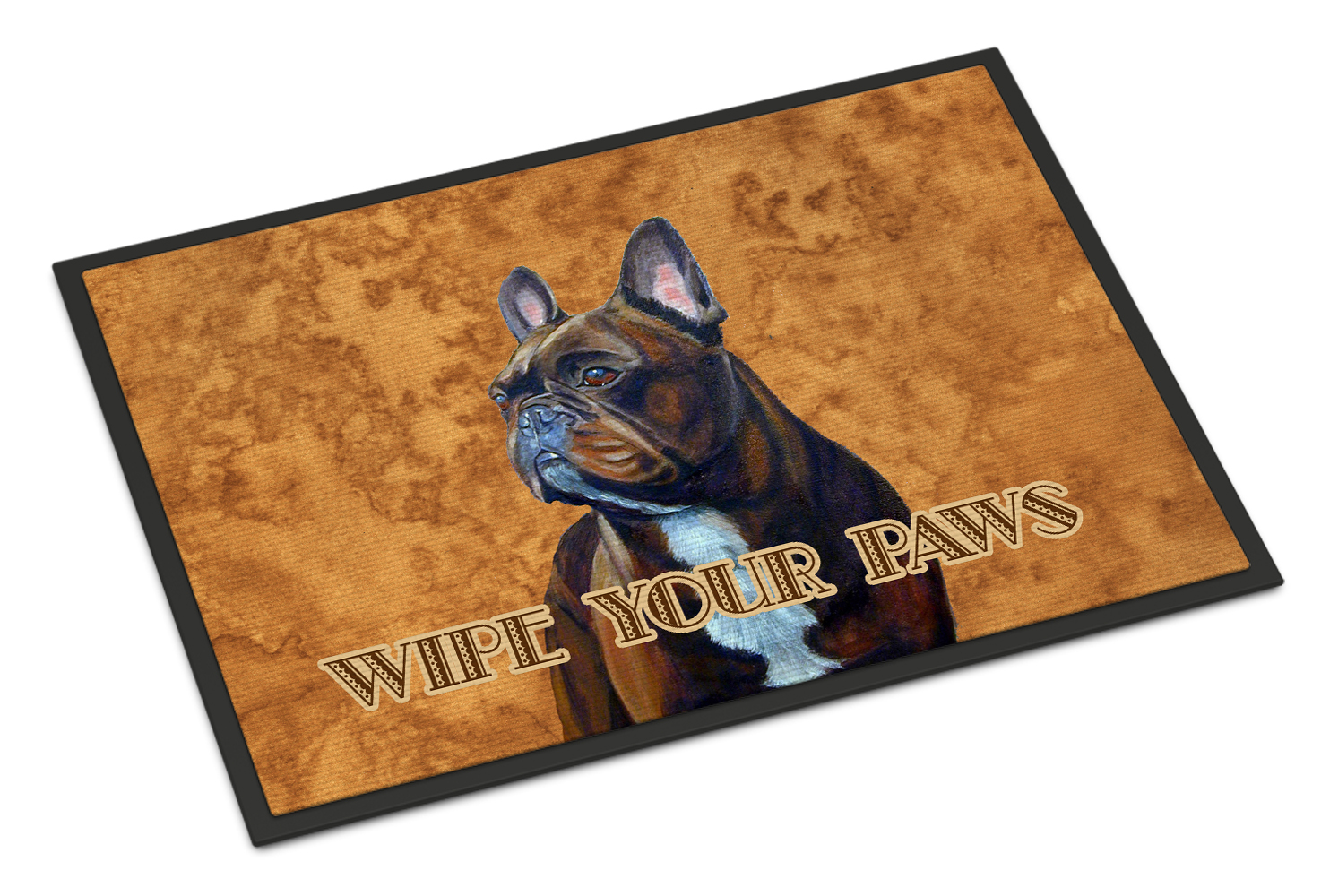 French Bulldog Wipe your Paws Doormat by Caroline's Treasures