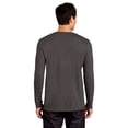 thumbnail image 4 of Gildan Softstyle Cotton Long Sleeve T-Shirt, Narrow Width Casual Charcoal Men’s Tee, 2 Pack, S, 4 of 5