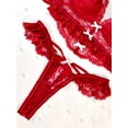 thumbnail image 5 of Scarlett Temptation Lingerie Set (RED, 3XL), 5 of 6
