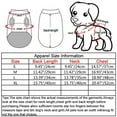 thumbnail image 7 of Pet Pajamas for Small Medium Dogs Soft Comfortable Puppy Autumn, 7 of 7