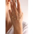 thumbnail image 3 of Collar con nombre personalizado, gargantilla con inicial chapada en oro de 18 quilates, collar con nombre, collar con letras personalizado delicado para mujer y niña, 3 of 5