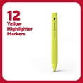 thumbnail image 2 of Staples TRU RED Pocket Highlighter with Grip Chisel Tip Yellow Dozen TR54580, 2 of 9