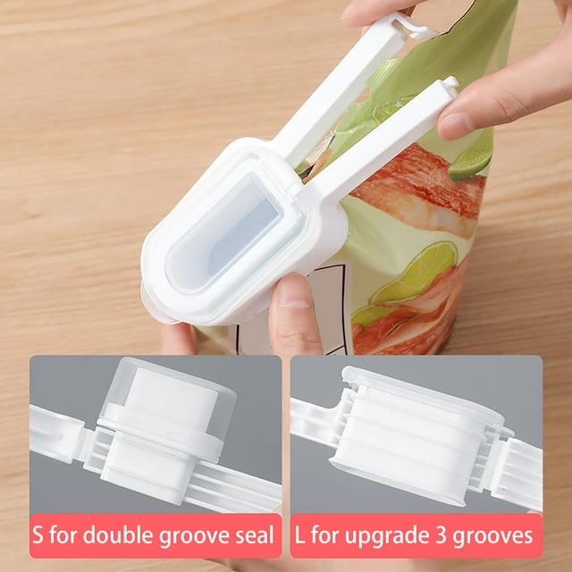 EGNMCR Pince pour Sac Pince pour Sac de Rangement des Aliments Pinces pour Sceller les Aliments Pinces pour Sac Pince de Scellement en Plastique un Pince