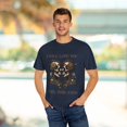 thumbnail image 3 of I WILL LOVE YOU UNTIL THE END OF TIME Romantic Skulls Unisex T-shirt, 3 of 10