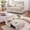 Beige with Table, variant on AISWORD 54" Convertible Sleeper Sofa Bed, Pull Out Loveseat Couch with USB Port, Phone Holder & Cup Holder, Adjustable Backrest for Apartment, Living Room, Office, Black