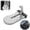Silver, variant on Door Step With Roof Rack Mount Aircraft Grade Aluminum Platform Providing Stable Support