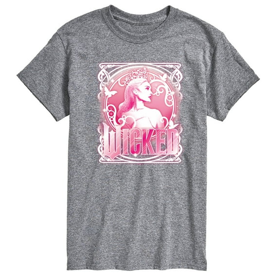 Wicked - Glinda Portrait - Men's Short Sleeve Graphic T-Shirt