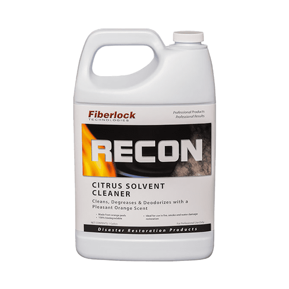 Fiberlock RECON Citrus Solvent Cleaner and Degreaser, 1 Gallon