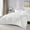 White, variant on JUSTLET Queen Seersucker Comforter Set with Sheets Dark Grey Bed in a Bag 7-Pieces All Season Bedding Sets with Comforter, Pillow Sham, Flat Sheet, Fitted Sheet, Pillowcase