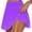 Purple 1, variant on EQWLJWE Shorts For Women Casual Summer Women's Summer Pleated Tennis Skirts Athletic Stretchy Short Yoga Fake Two Piece Trouser Skirt Shorts Shorts For Women Clearance