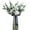 Crystal Grey, variant on RunMin Grocery Store Modern Glass Vase Crystal Clear Glass Vase for Home Office Decor (Crystal Grey)