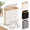 Beige-Large, variant on Grey Medium Free Standing Toilet Paper Storage Container Holds Up To 9 Mega Rolls