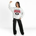 thumbnail image 3 of Women's Gameday Couture  Ash Georgia Bulldogs Rally Ready Premium Fleece Camo Sweatshirt, 3 of 5