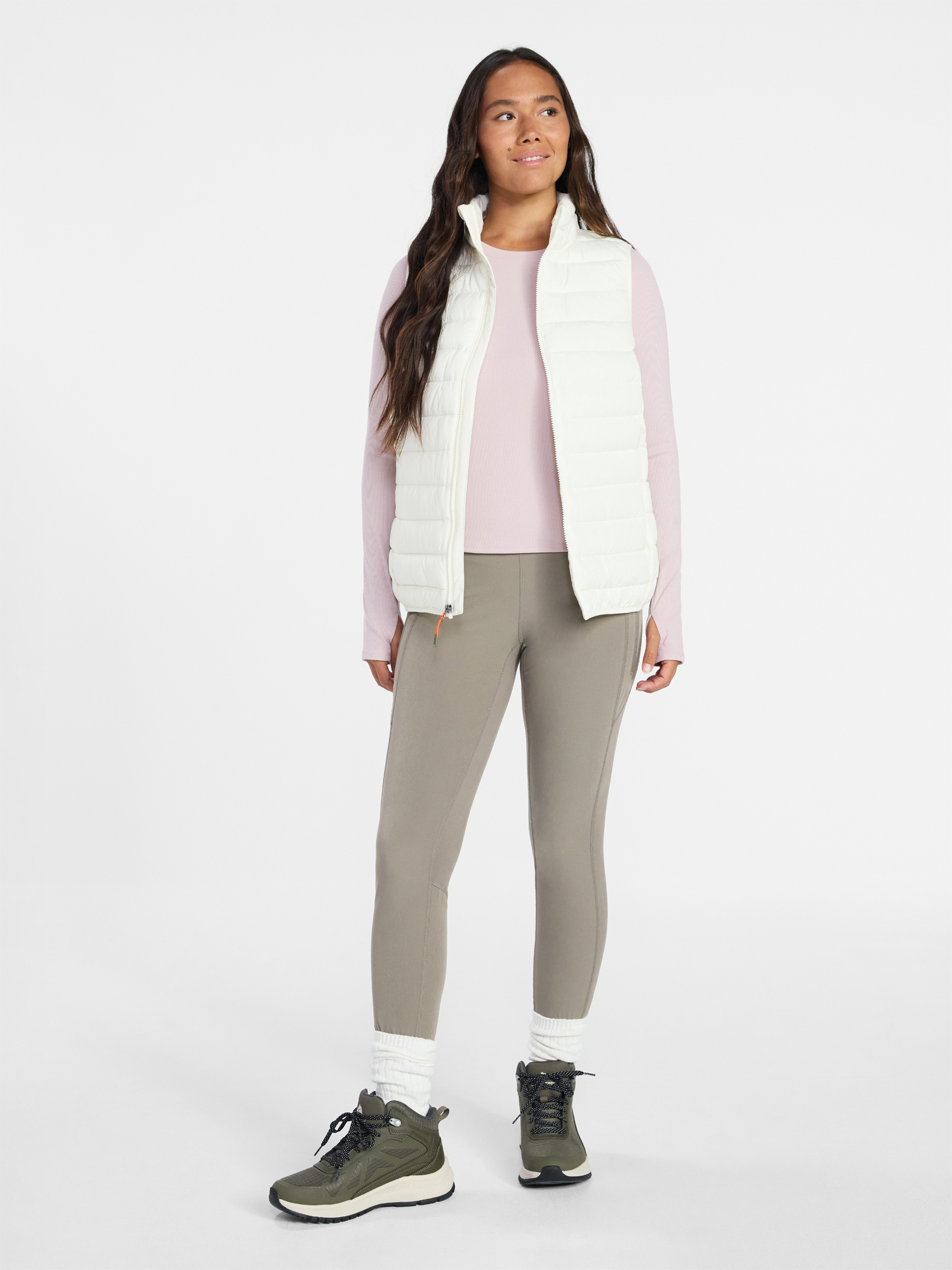 Ozark Trail Women's and Women's Plus Size Core Puffer Vest, Sizes XS-2X