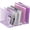 Purple, variant on INTIGE Desktop File Sorter, Vertical File Folder, Mail Sorter Organizer, Metal Desktop File Folder Organizer, Black