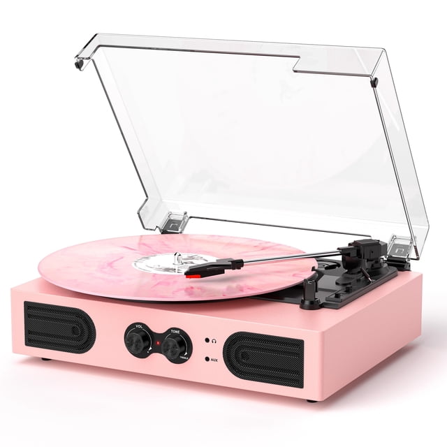 Tocadiscos de vinilo DANFI AUDIO DF con altavoces integrados