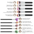thumbnail image 3 of Emlimny Makeup Brush Set, Premium Synthetic Kabuki Foundation Face Powder Concealers Blush Eyeshadow Brushes Makeup Brush Kit, 3 of 6