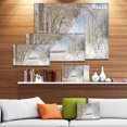 thumbnail image 3 of Lac dans les Bois d'Hiver - Impression sur Toile Paysage, 3 of 4