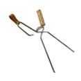 thumbnail image 2 of Pinzas para chimenea Pinzas para fuego Aislamiento térmico Abrazadera larga para horno Pinzas de carbono para barbacoa, parrilla, chimenea, accesorios Gloria Pinzas para chimenea, 2 of 9
