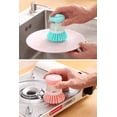 thumbnail image 7 of Simply Good Palm-Style Soap Dispensing Dish Scrub Brush, 7 of 7