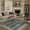 ARP2092-GREEN, variant on KUETH Entryway Rug 2x3 Door mat, Bathroom Rugs Machine Washable Low Pile Kitchen Rugs, Small Entryway Mat for Entrance, Hallway, Kitchen and Corridor