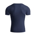 thumbnail image 5 of COOFANDY Men's Gym Muslce Tee Stretch Short Sleeve V Neck Workout T Shirts Bodybuilding Training Fitness Casual Hipster Tops, 5 of 10