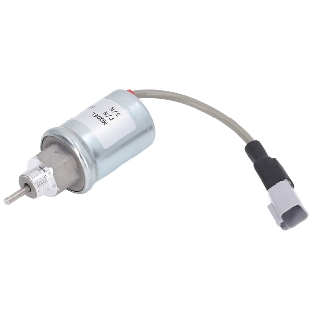 Generator Solenoid Valve, Aluminum Alloy ABS Standard Size Fuel Shut Off Solenoid Valve U85206452 Accurate For Replacement