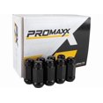 thumbnail image 1 of LUGNUT CLOSED END BLACK ACORN LONG 14X1.5 1.90 IN 8 LUG (32PCS), 1 of 1