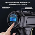 thumbnail image 3 of Mistaha Portable Car Tire Inflator Pump with Smart Chip, Long Battery Life, High-speed Motor, One-touch Preset Pressure, LED Lighting, for Cars/Motorcycles/Bicycles, 3 of 6