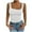 White, variant on Timegard Going out Tops for Women Square Neck Slim Comfy Tank Tops Ruched Casual Sleeveless Crop Tops