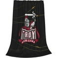 thumbnail image 2 of Troy University Logo Blanket Large Luxury Fleece Soft Anti-Static Anti-Pilling Flannel Bed Blanket, 2 of 6