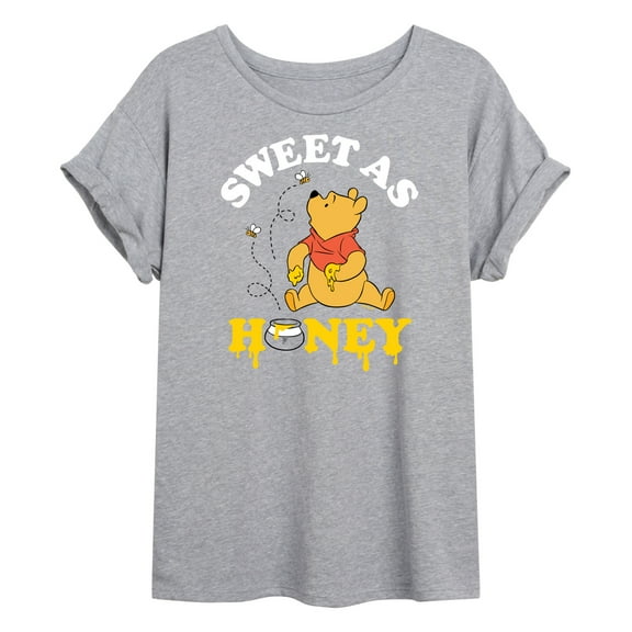 Winnie the Pooh - Enjoying Honey - Sweet as Honey - Women's Oversized T-Shirt